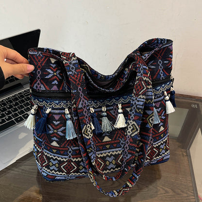 Künstlerische geometrische Drucktasche
