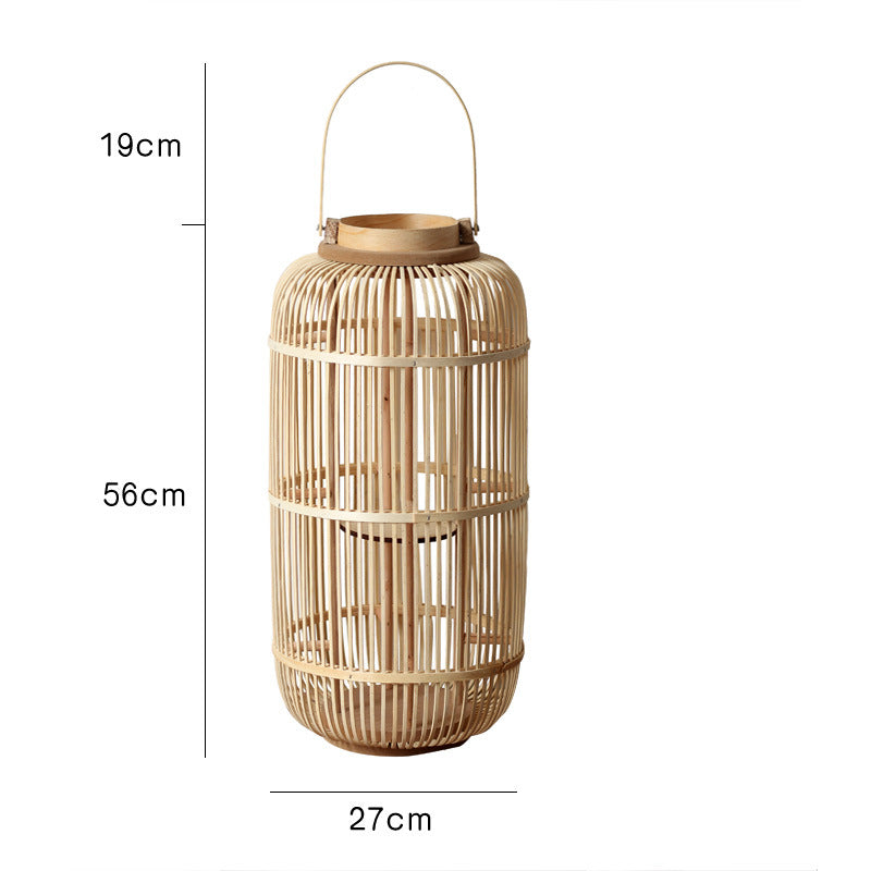 Langanhaltende Rattan-Laterne Brehn
