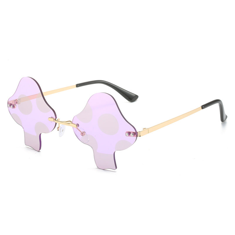 Einzigartige Übergroße Polka Dot Rahmen Sonnenbrille Brehn