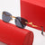 Damen modische Sonnenbrille mit asymmetrischem Rahmen und komfortablen Nasenpads Brehn