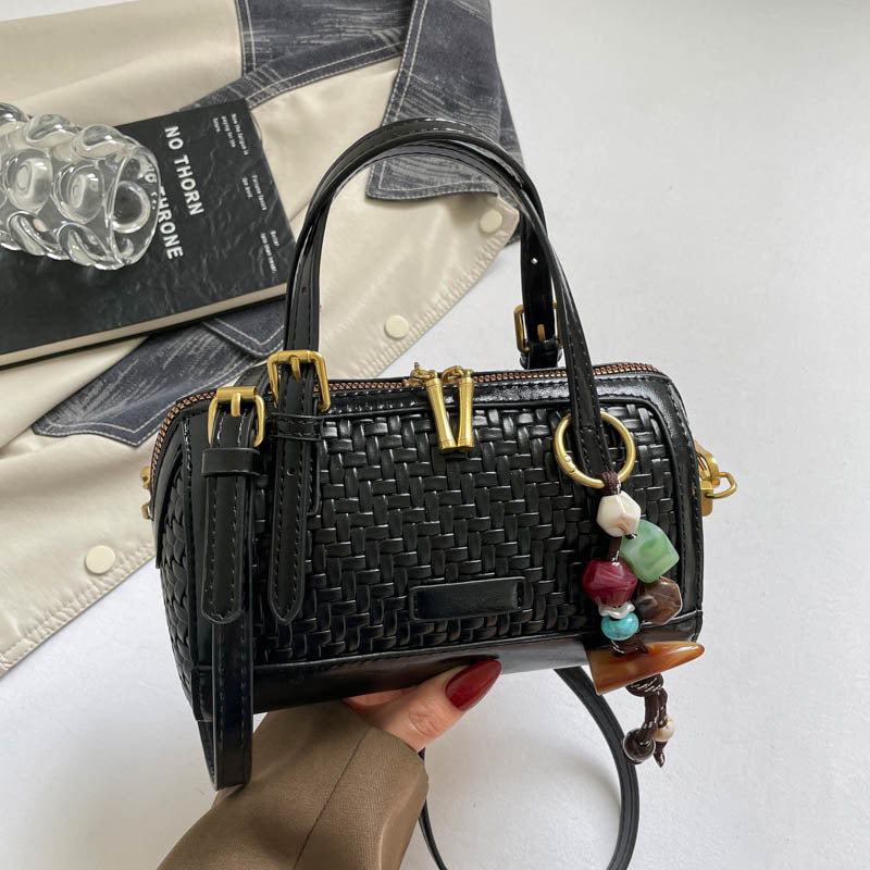 ven Leder Mini Handtasche Brehn