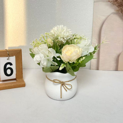 Künstliche Orchideenpflanzenanordnung für die Wohnkultur