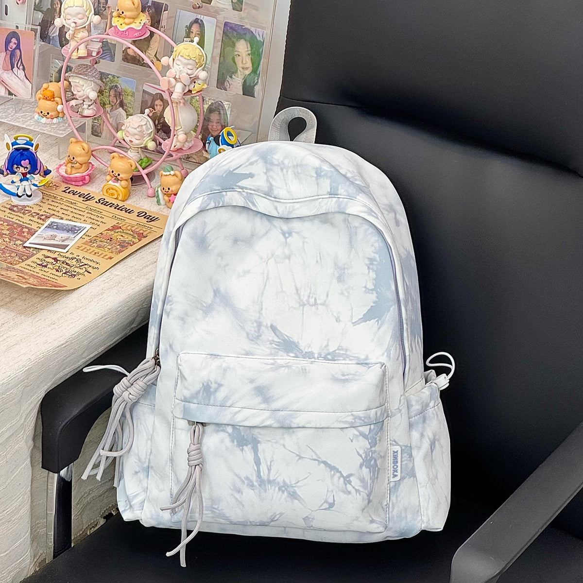 Trendiger Tie-Dye-Muster Rucksack Brehn