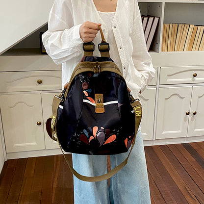 Künstlerischer Floral Zugbeutel Rucksack Brehn
