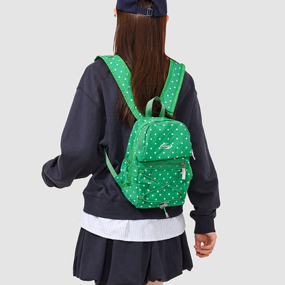 Trendy gepunkteter lässiger Rucksack Brehn