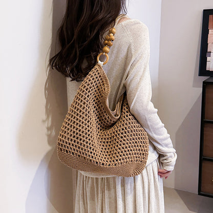 Bohemian handgefertigte Häkel-Tote-Tasche