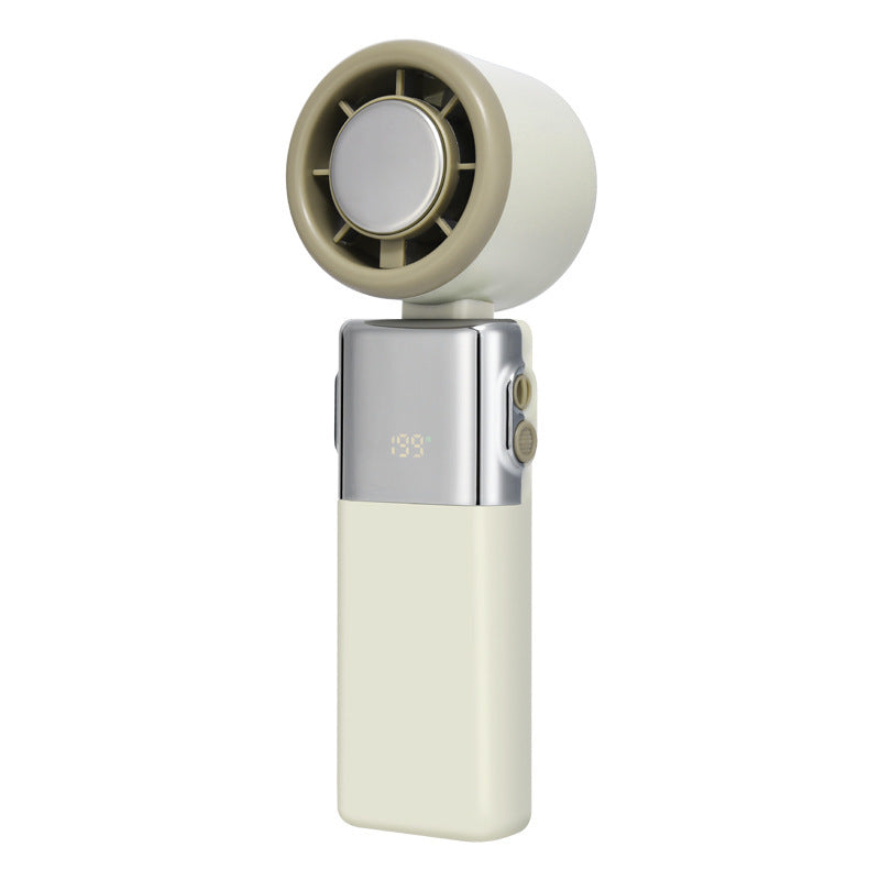Damen tragbarer Handventilator mit intelligenter Digitalanzeige Brehn