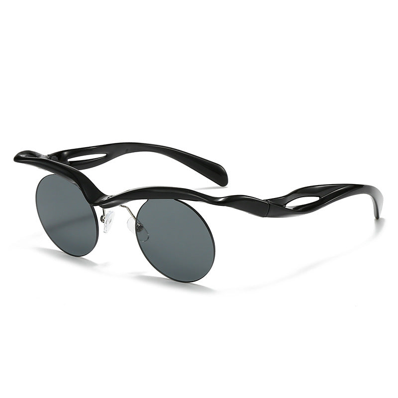 Damen modische Sonnenbrille mit innovativem Rahmen Brehn