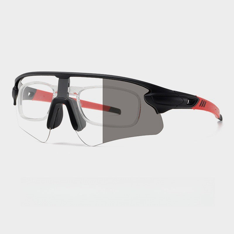Unisex Sportliche Hochleistungs-Sonnenbrille mit aerodynamischem Design und verstellbarem Nasenpad Brehn