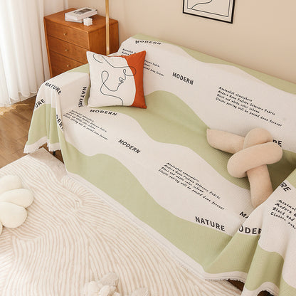 Premium Texturiertes Sofa Überwurf Cover