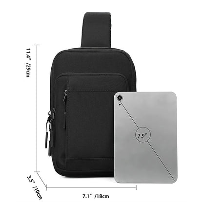 Kompakte Multi-Taschen Sling Bag Brehn