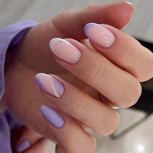 Elegante Ombre Nagelkunst Brehn