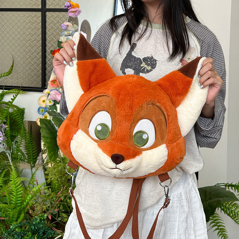 Plüsch Rucksack mit Süßem Fuchsdesign Brehn