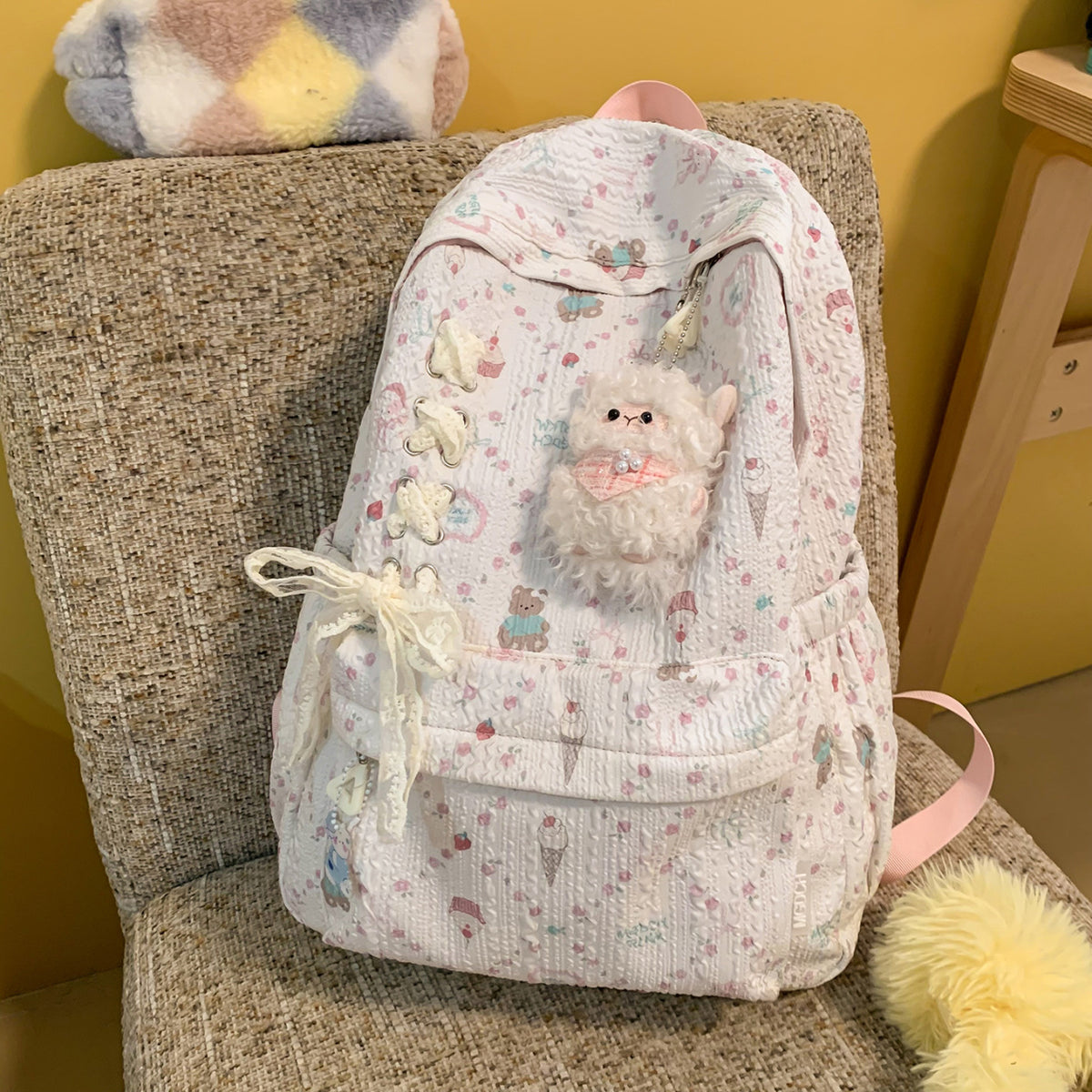 Niedliche Charakterdesign verziertes Rucksack Brehn