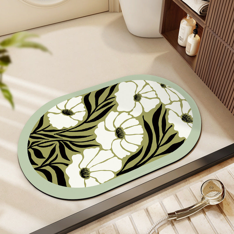 Floraler Druck Teppich Brehn