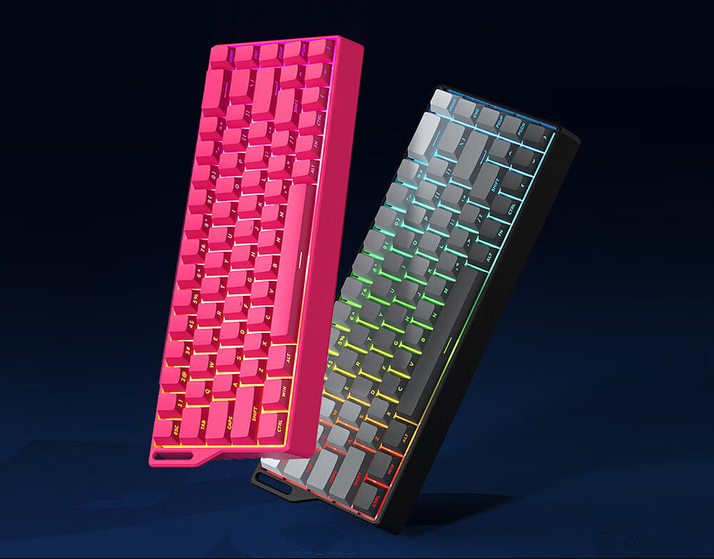 Kompakte mechanische Gaming-Tastatur mit RGB-Hintergrundbeleuchtung Brehn