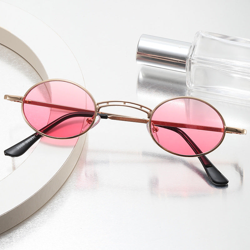 Damen runde modische Sonnenbrille Brehn