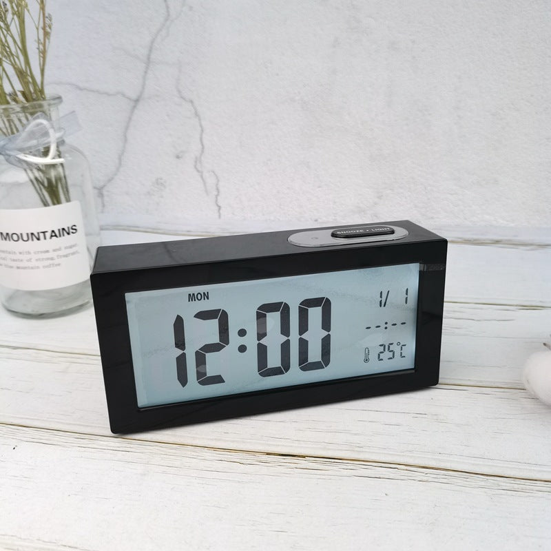 Digitaluhr mit Temperatur- und Luftfeuchtigkeitsanzeige Brehn