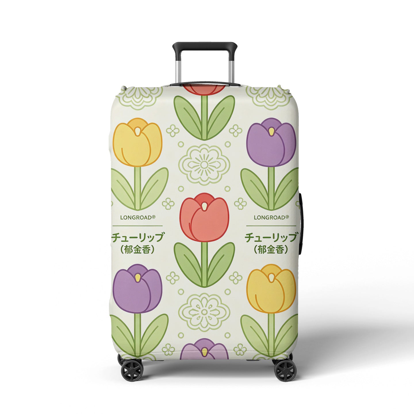 Damen Kofferschutzhülle mit floralen Motiven Brehn