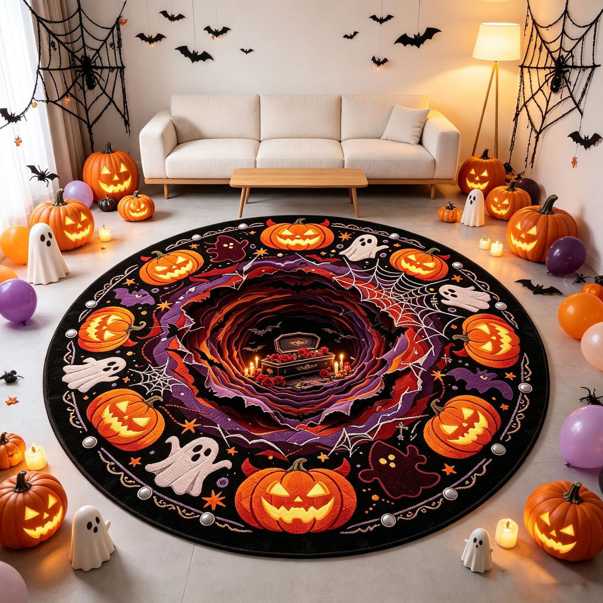 Halloween-Themen Teppich