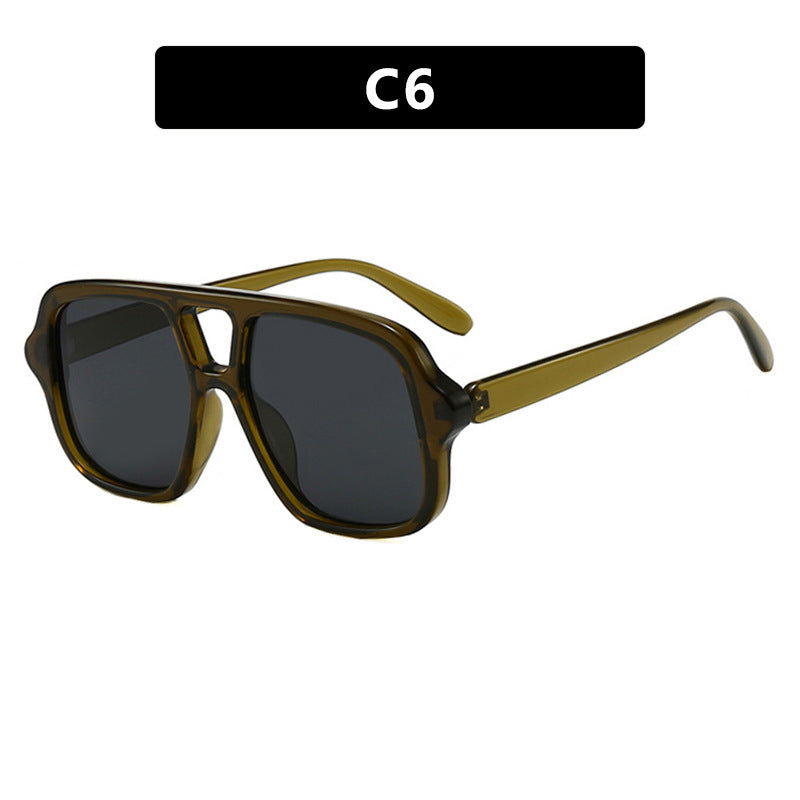 Damen stilvolle oversized Sonnenbrille im schlichten Design Brehn