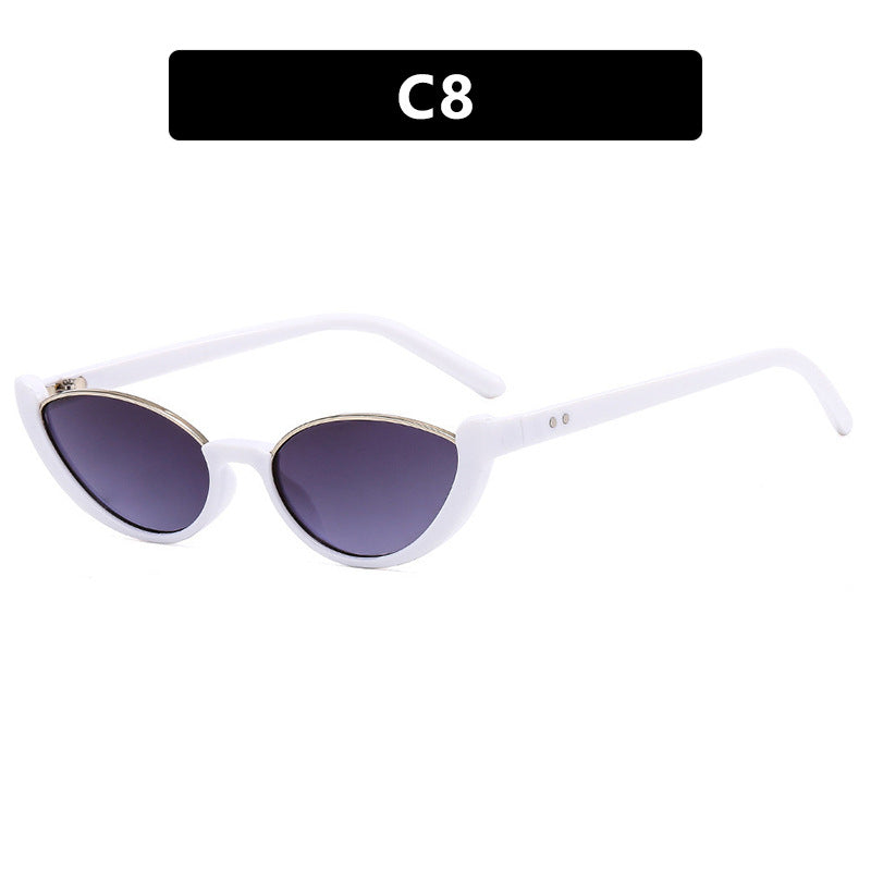 Damen Cat-Eye Sonnenbrille mit verspiegelten Gläsern und elegantem Rahmen Brehn