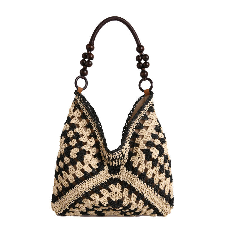 WoChic Boho Häkelhandtasche Brehn