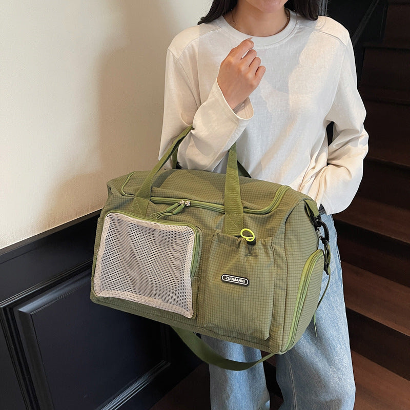 Damen Sportliche Reisetasche mit seitlicher Tasche Brehn