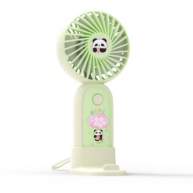 Damen Handventilator mit süßem Panda-Design Brehn