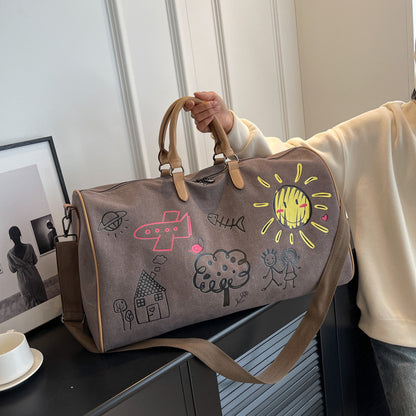 Canvas Kunst Reise Duffel Tasche Brehn