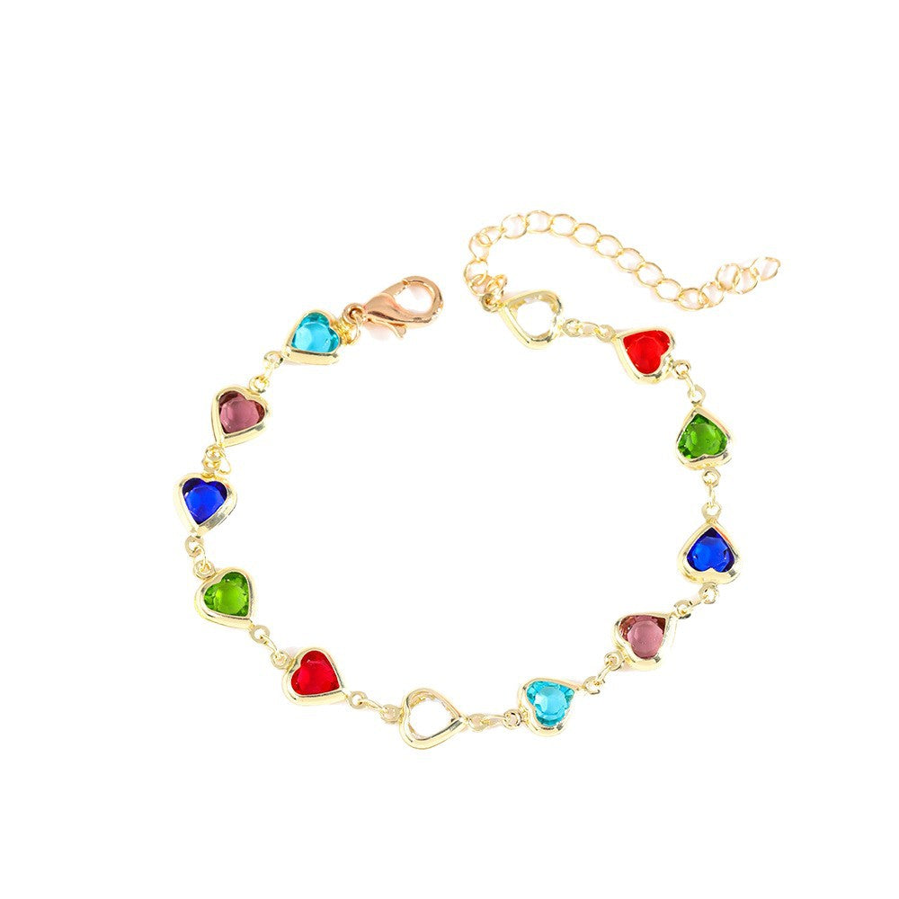 Herzförmiges Charm Armband Brehn