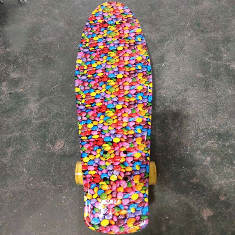 Kompakter Mini Cruiser Skateboard Brehn