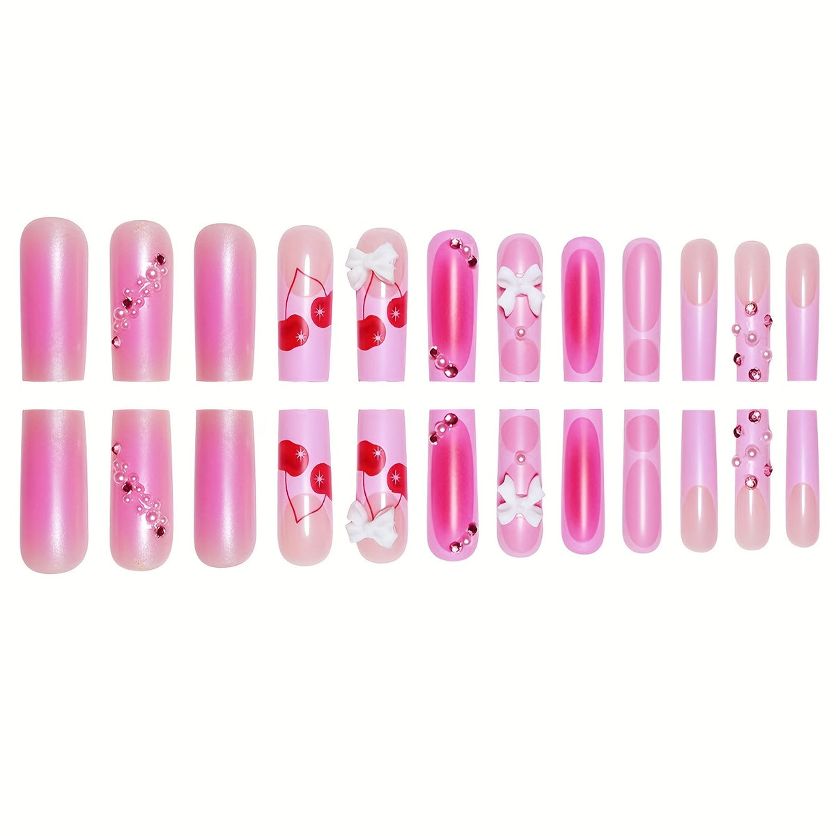 Kreatives Kirschblüten-Nagelkunst-Set Brehn