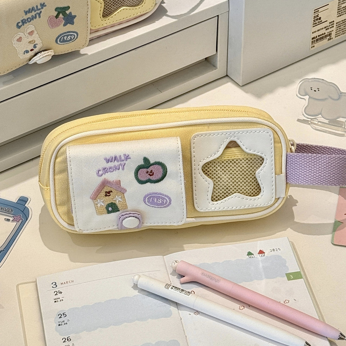 Multifunktionaler Cartoon-Themen Bleistift Organizer
