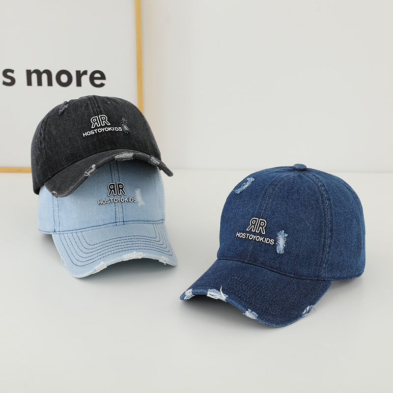 Damen lässige Jeans-Baseballmütze Brehn
