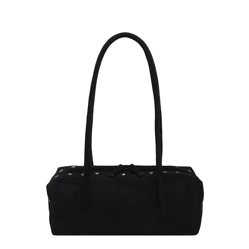 Elegante Wildleder-Handtasche