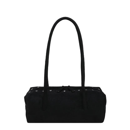 Elegante Wildleder-Handtasche