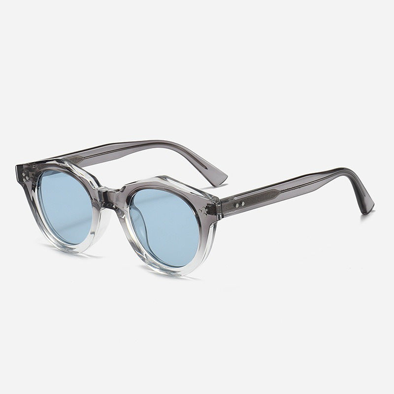 Damen Designer-Sonnenbrille mit polygonalem Rahmen und modischen Akzenten Brehn