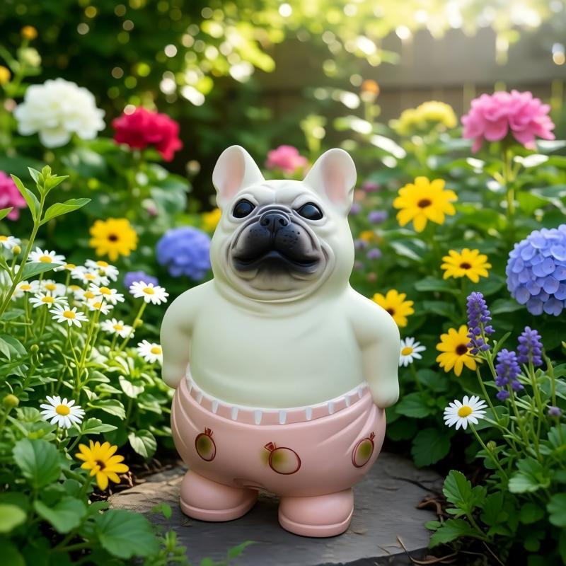 Lustige Hundefigur Brehn