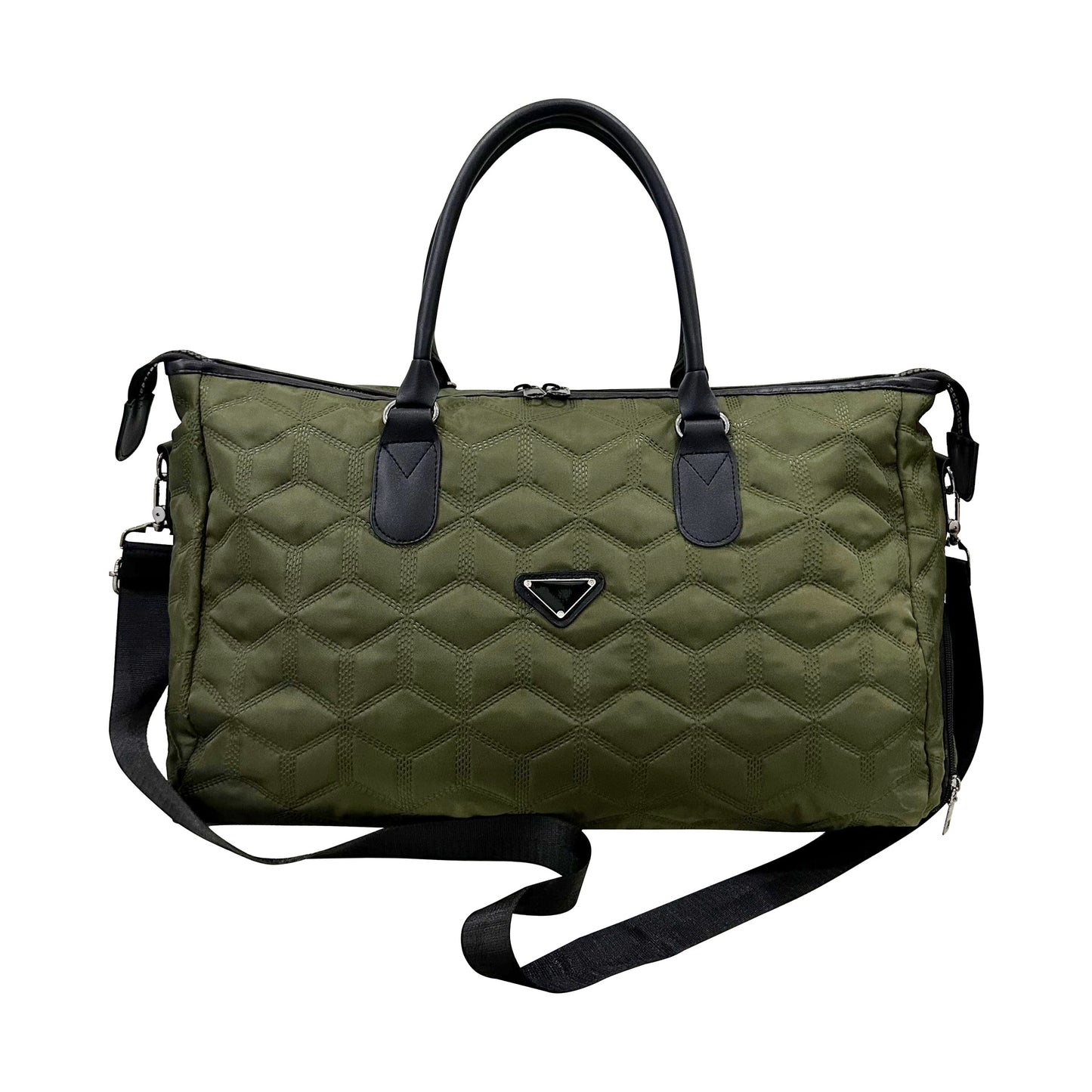 Stylische gesteppt Reis-Duffel-Tasche