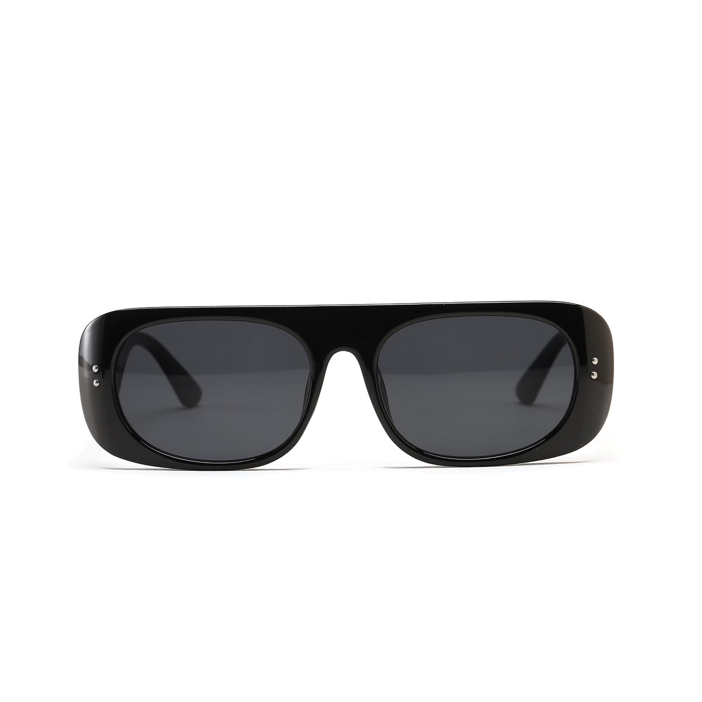 Damen trendige Sonnenbrille im modernen futuristischen Design Brehn