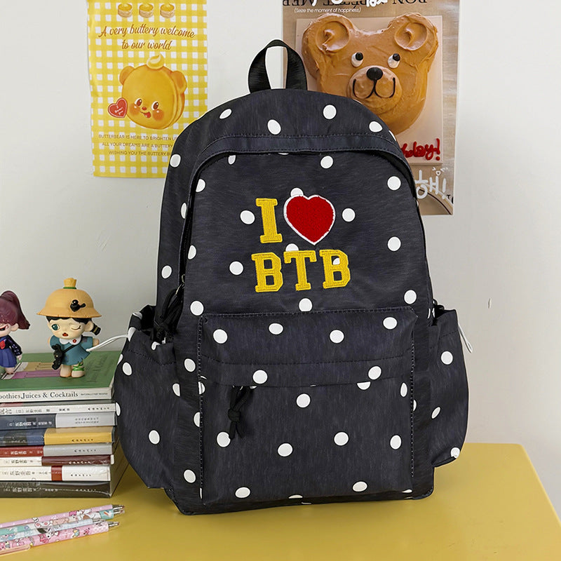 Stylischer gepunkteter Grafik-Rucksack Brehn