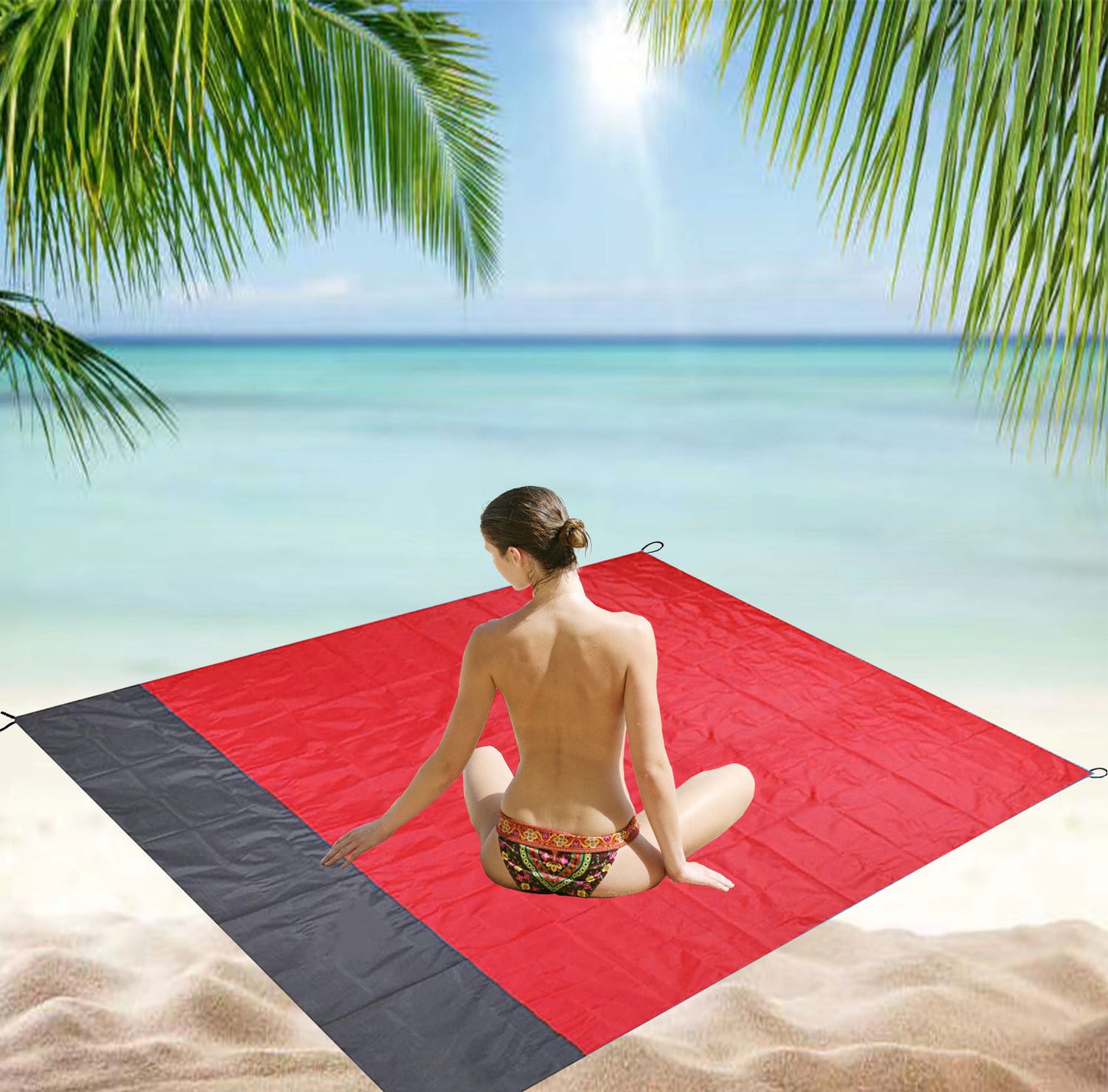 WoSpacious Outdoor Stranddecke Brehn