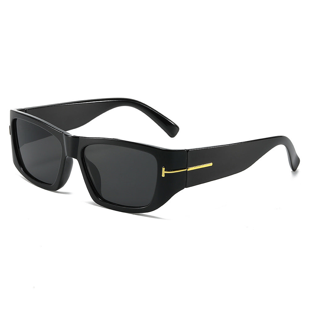 Retro-Inspirierte Übergroße Quadratische Sonnenbrille Brehn