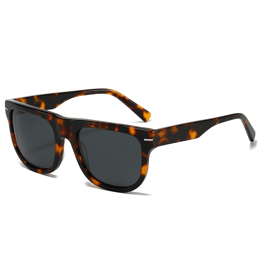 Damen Sonnenbrille mit transparentem Rahmen und UV-Schutz Brehn