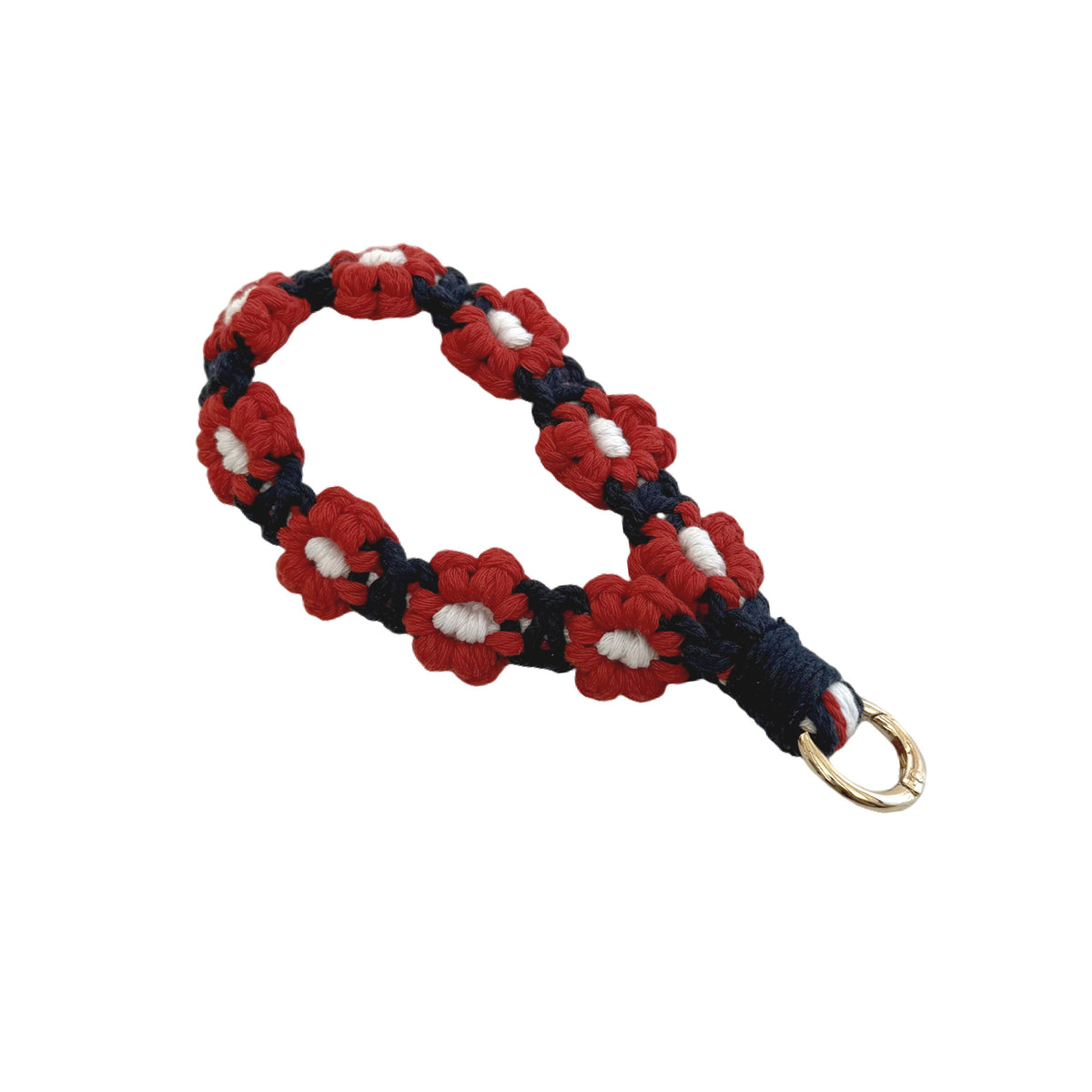 Floral Makramee Schlüsselanhänger Halter Brehn