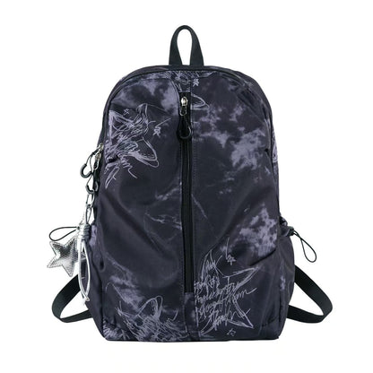 Künstlerischer Grafikdruck Rucksack Brehn