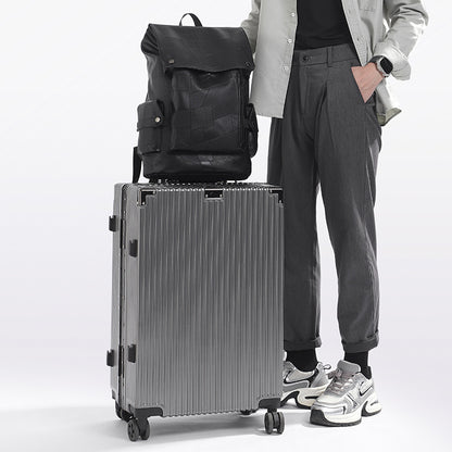 Premium Leder Mode Rucksack