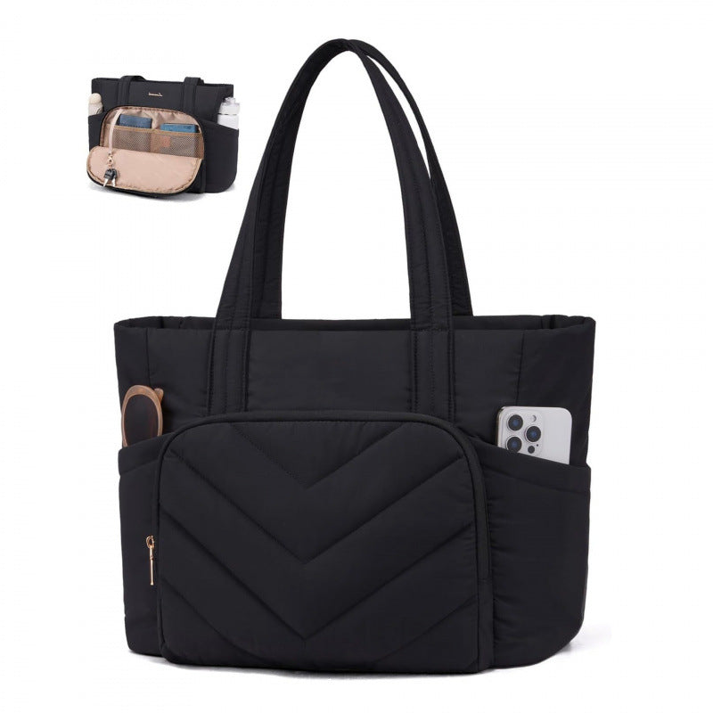 Multifunktionale Tragtasche mit Gepolstertem Innenraum und Vielen Fächern Brehn