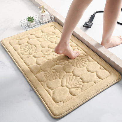 Küstenkiesel Design Badezimmermatte Brehn